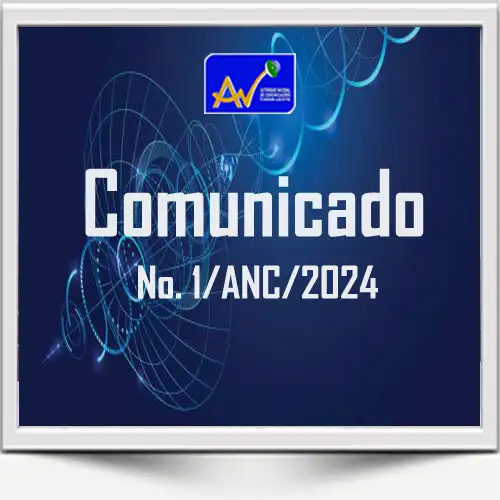 Comunicado No. 1/ANC/2024